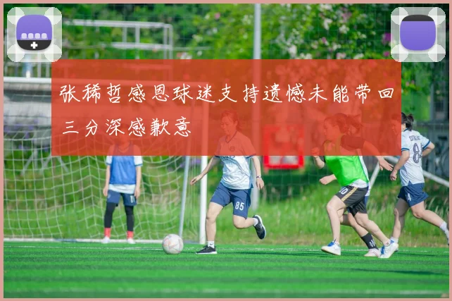 张稀哲感恩球迷支持遗憾未能带回三分深感歉意